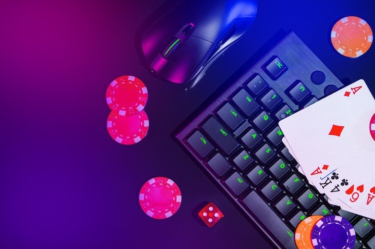 Pengguna membaca panduan akun saat mobile